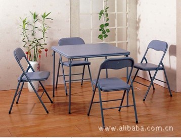 桌椅-特斯林桌椅 折叠桌椅 四件套桌椅 钢管桌椅-家居用品-求购产品详情